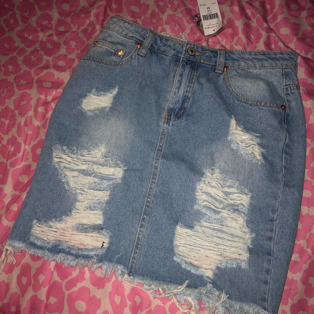 Fashion Nova Denim Skirt